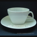 Square Porcelain Cup and Saucer (CY-P529)